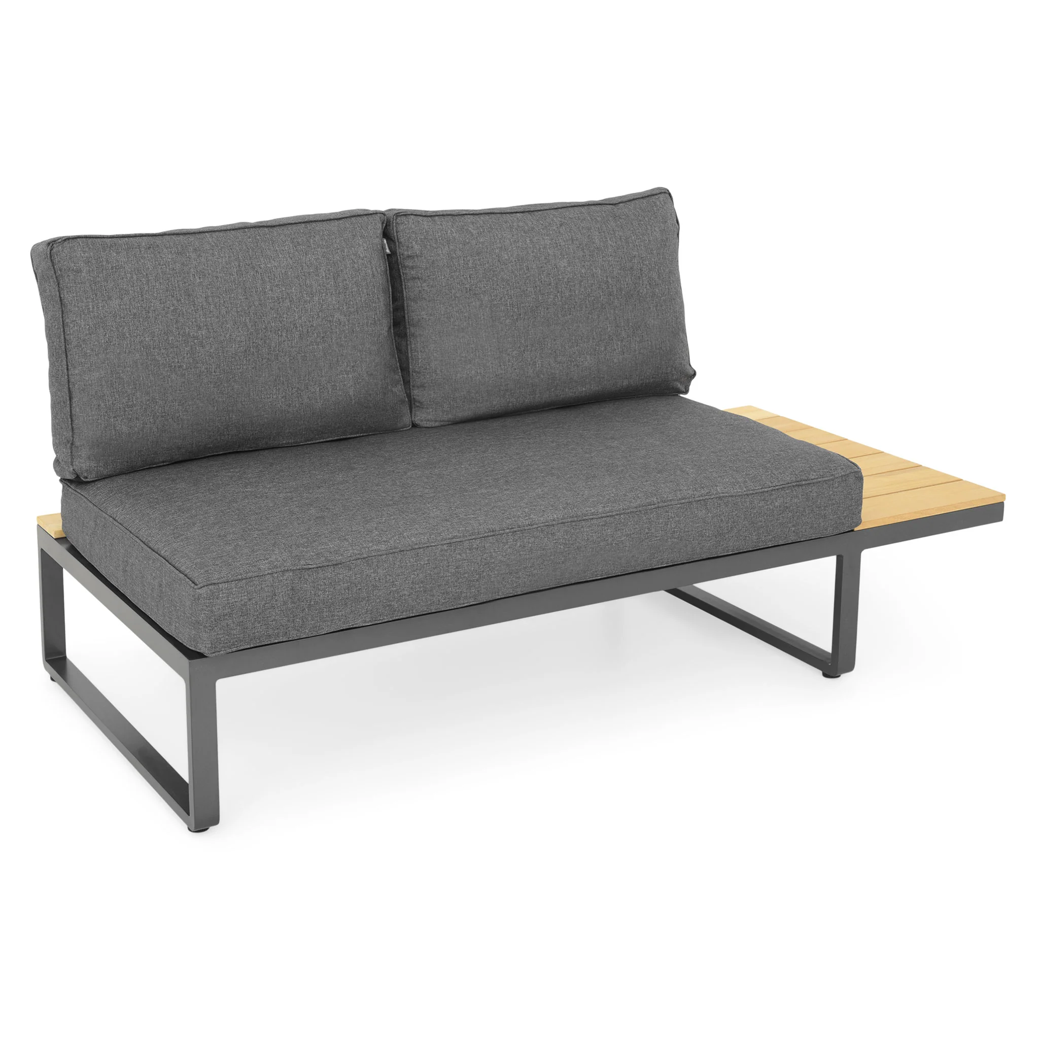 BUFFALO Set mobilier terasă/grădină, 2 taburete, 2 canapele și măsuță - Image 5
