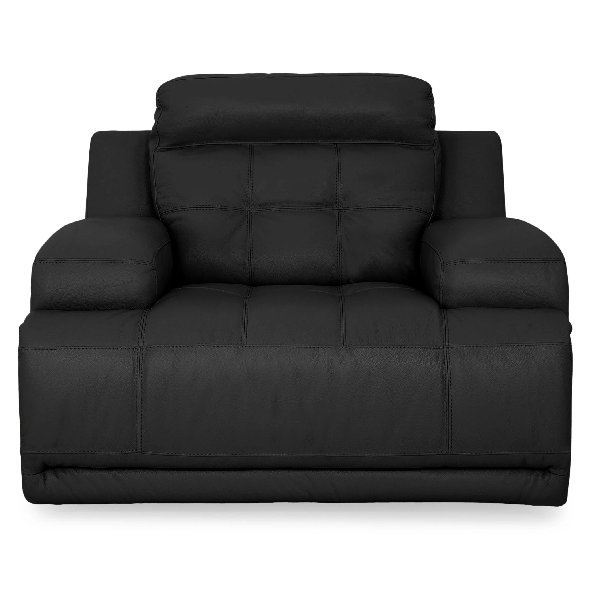 SANTIAGO Fotoliu cu recliner electric, piele - Image 16