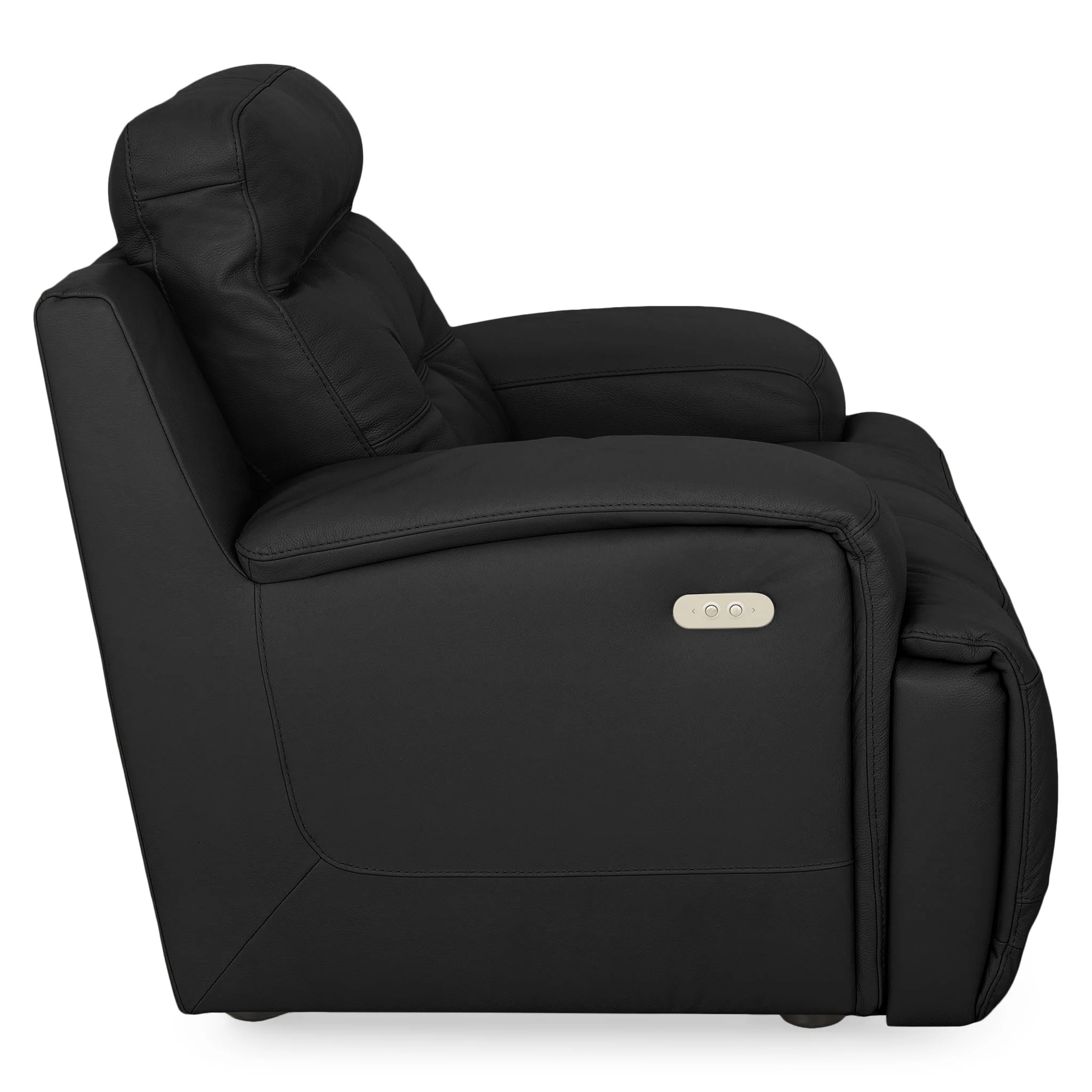 SANTIAGO Fotoliu cu recliner electric, piele - Image 19