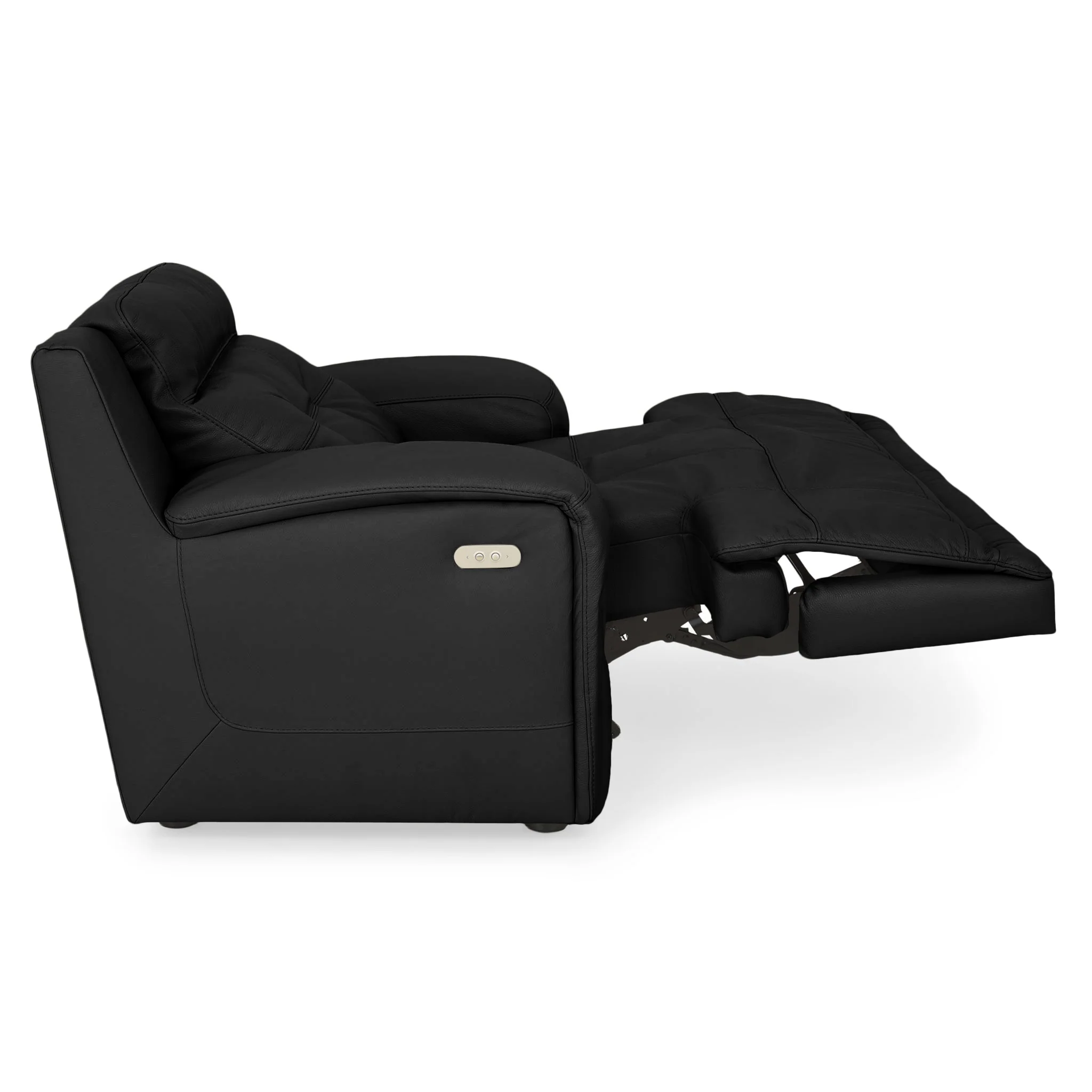 SANTIAGO Fotoliu cu recliner electric, piele - Image 20