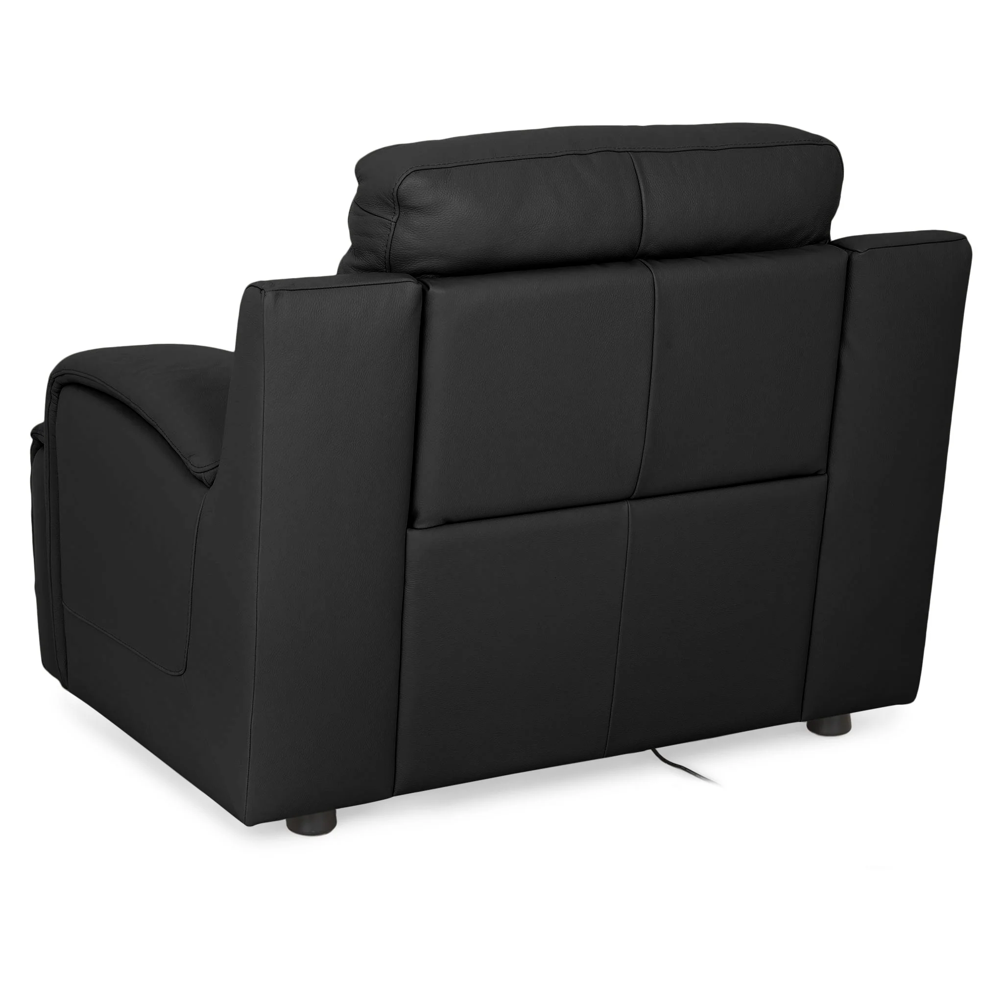 SANTIAGO Fotoliu cu recliner electric, piele - Image 21