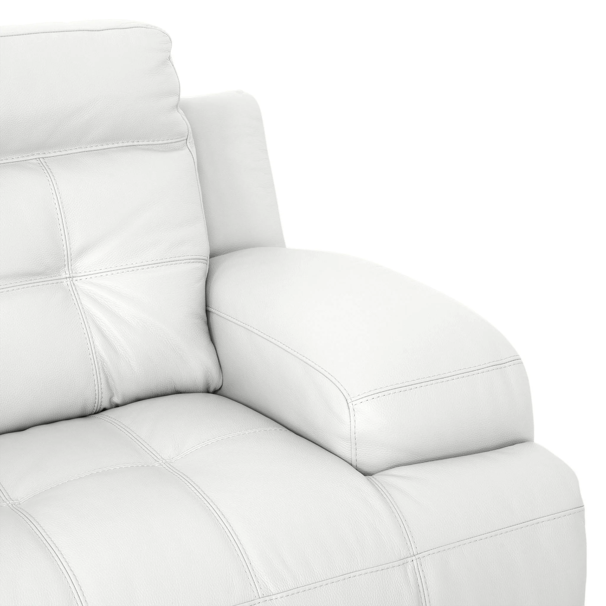 SANTIAGO Fotoliu cu recliner electric, piele - Image 32