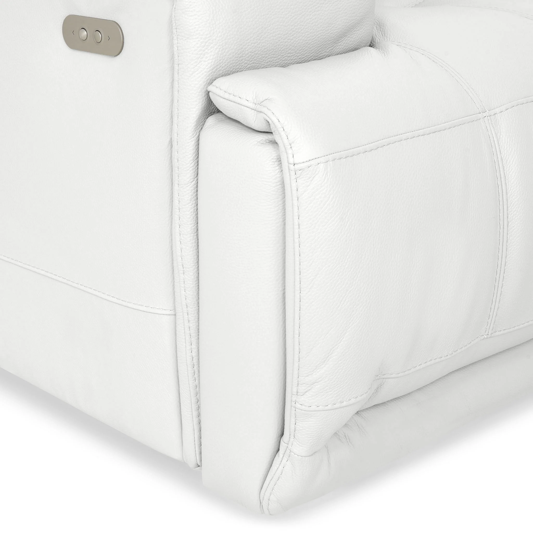 SANTIAGO Fotoliu cu recliner electric, piele - Image 33
