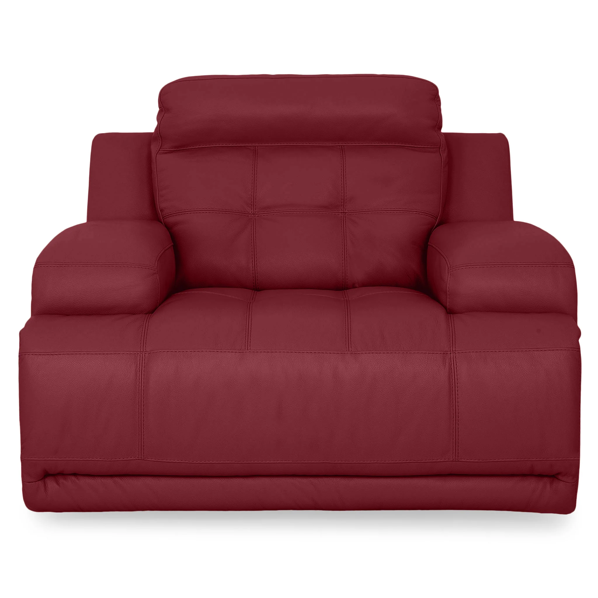 SANTIAGO Fotoliu cu recliner electric, piele - Image 34