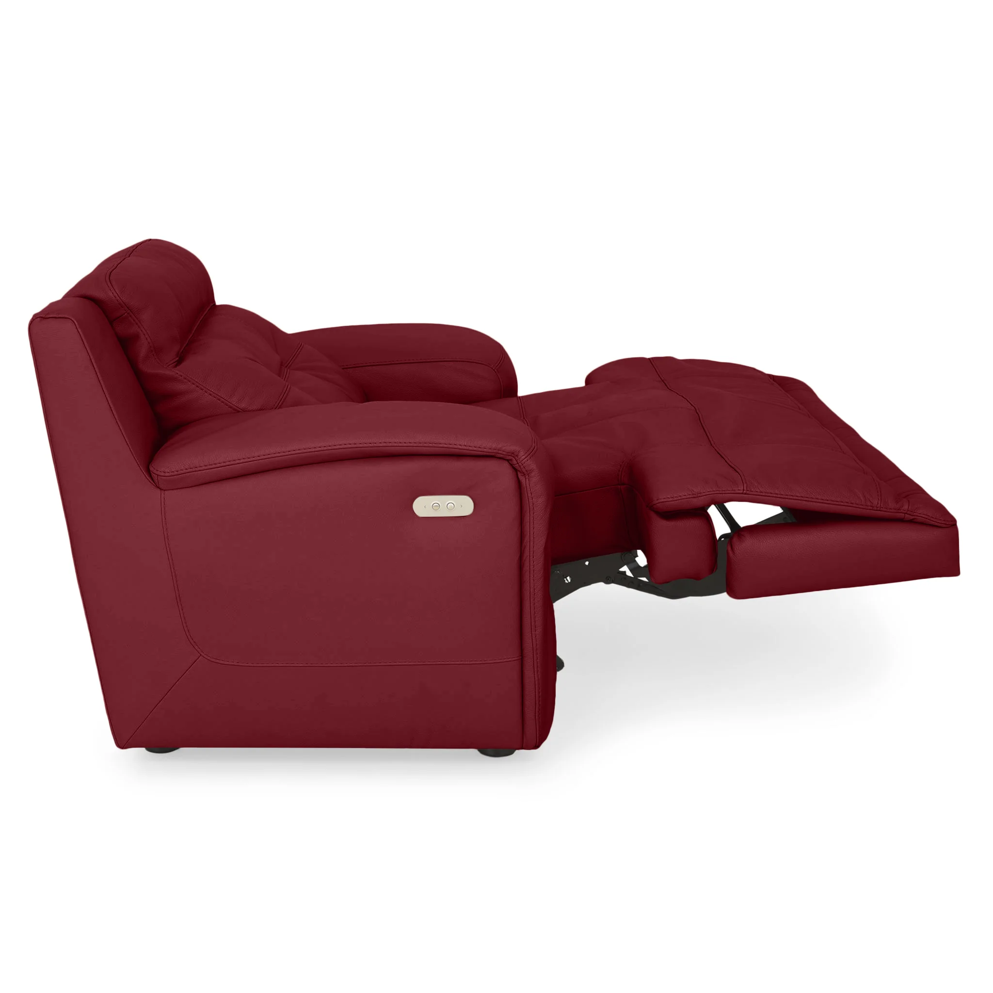 SANTIAGO Fotoliu cu recliner electric, piele - Image 38