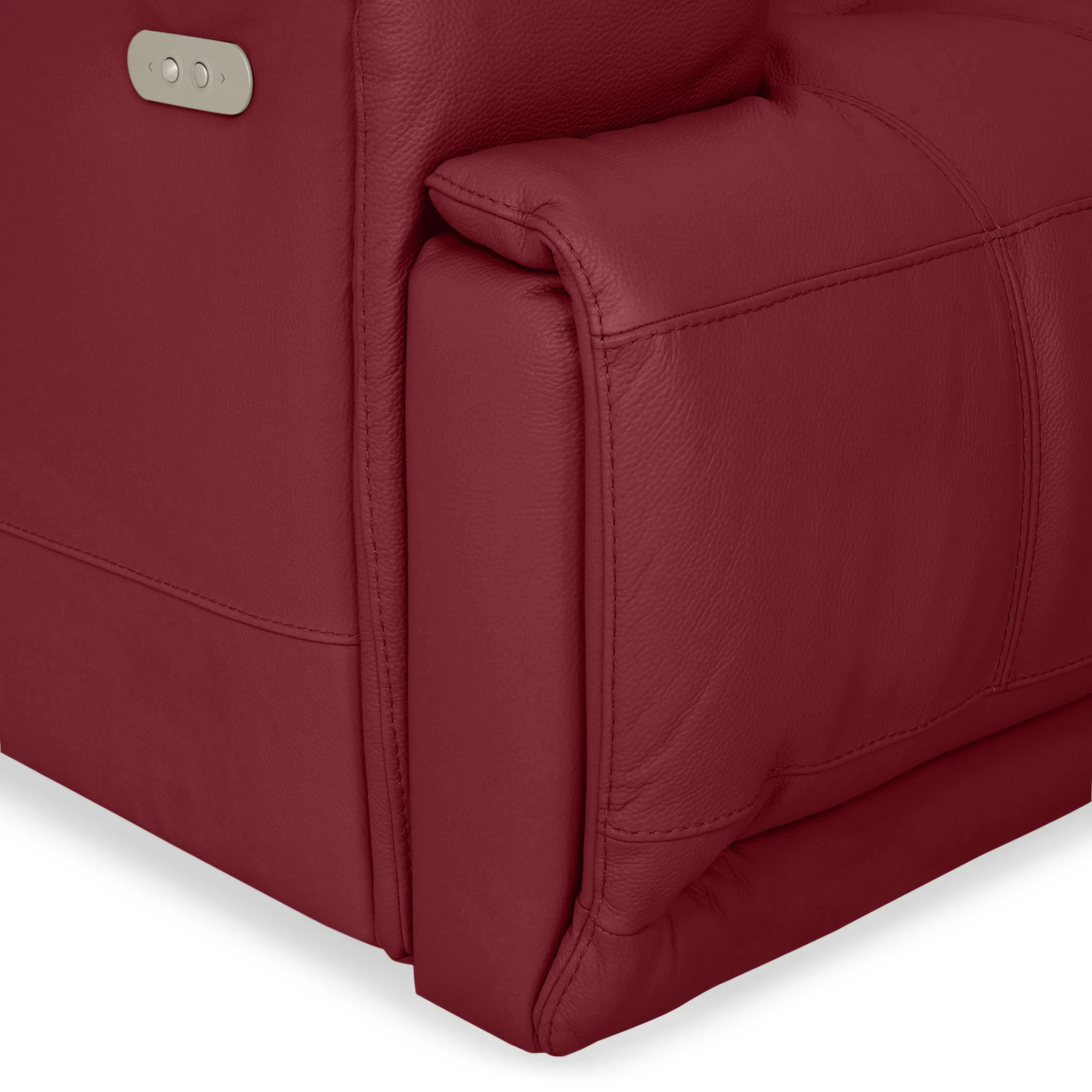 SANTIAGO Fotoliu cu recliner electric, piele - Image 42