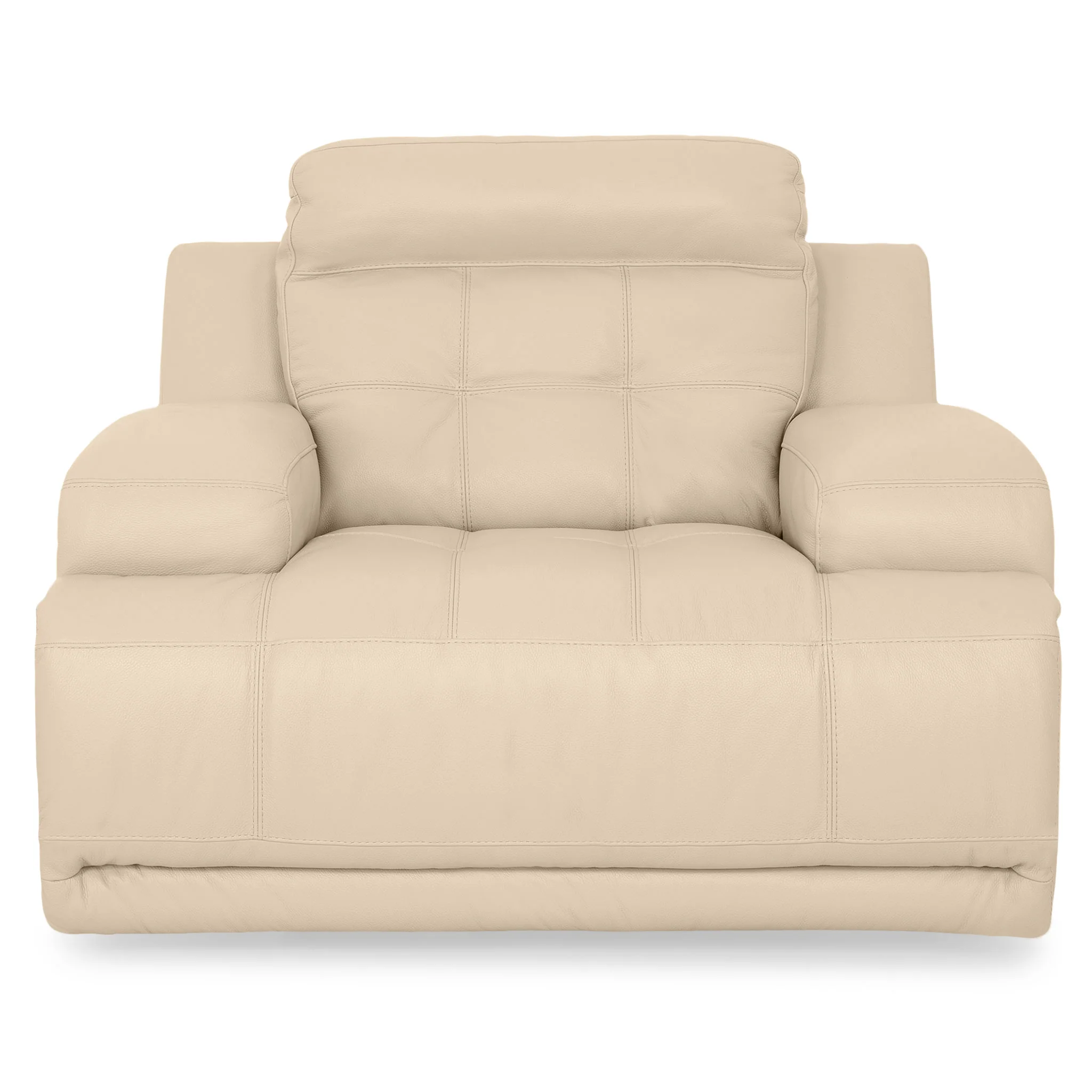 SANTIAGO Fotoliu cu recliner electric, piele - Image 43