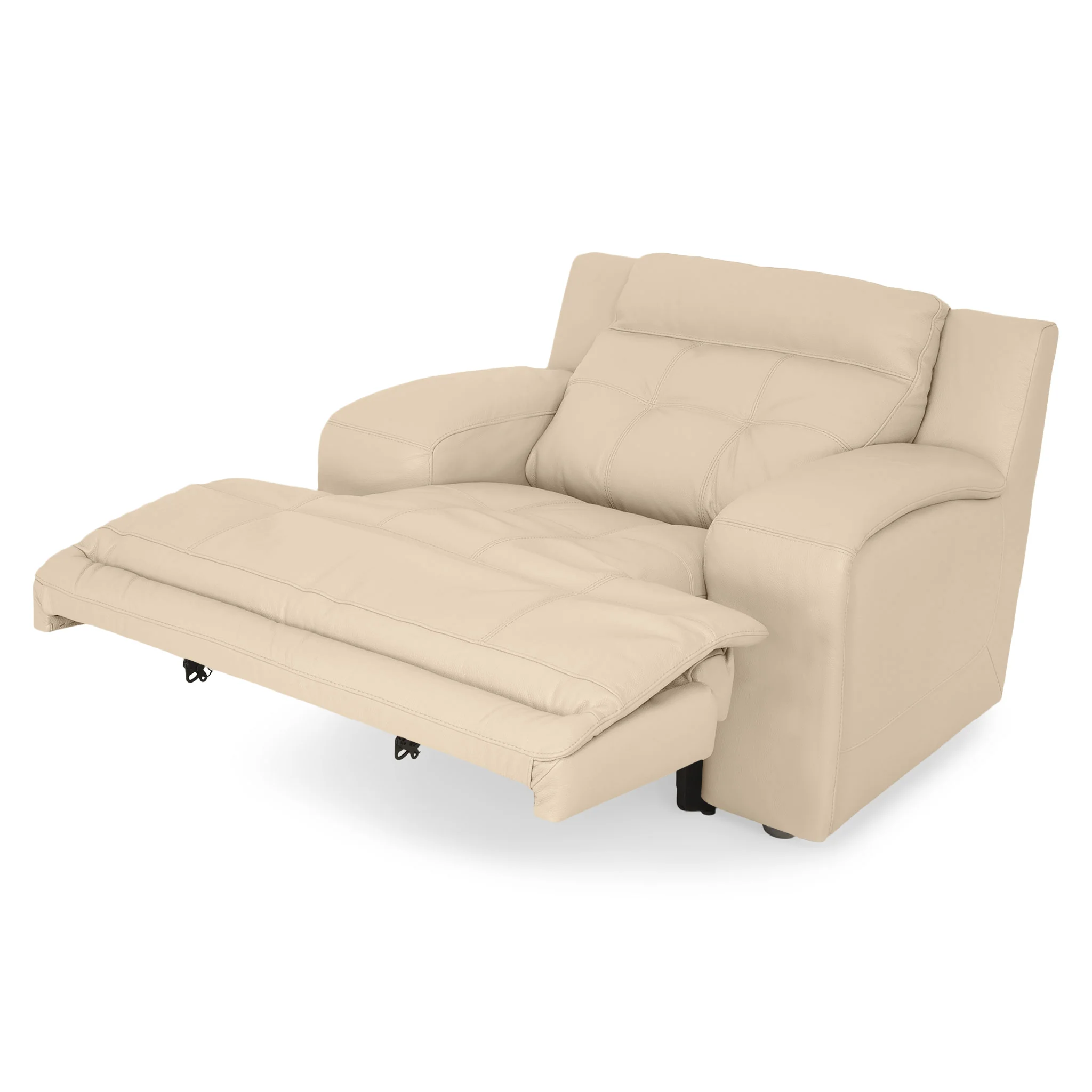 SANTIAGO Fotoliu cu recliner electric, piele - Image 45