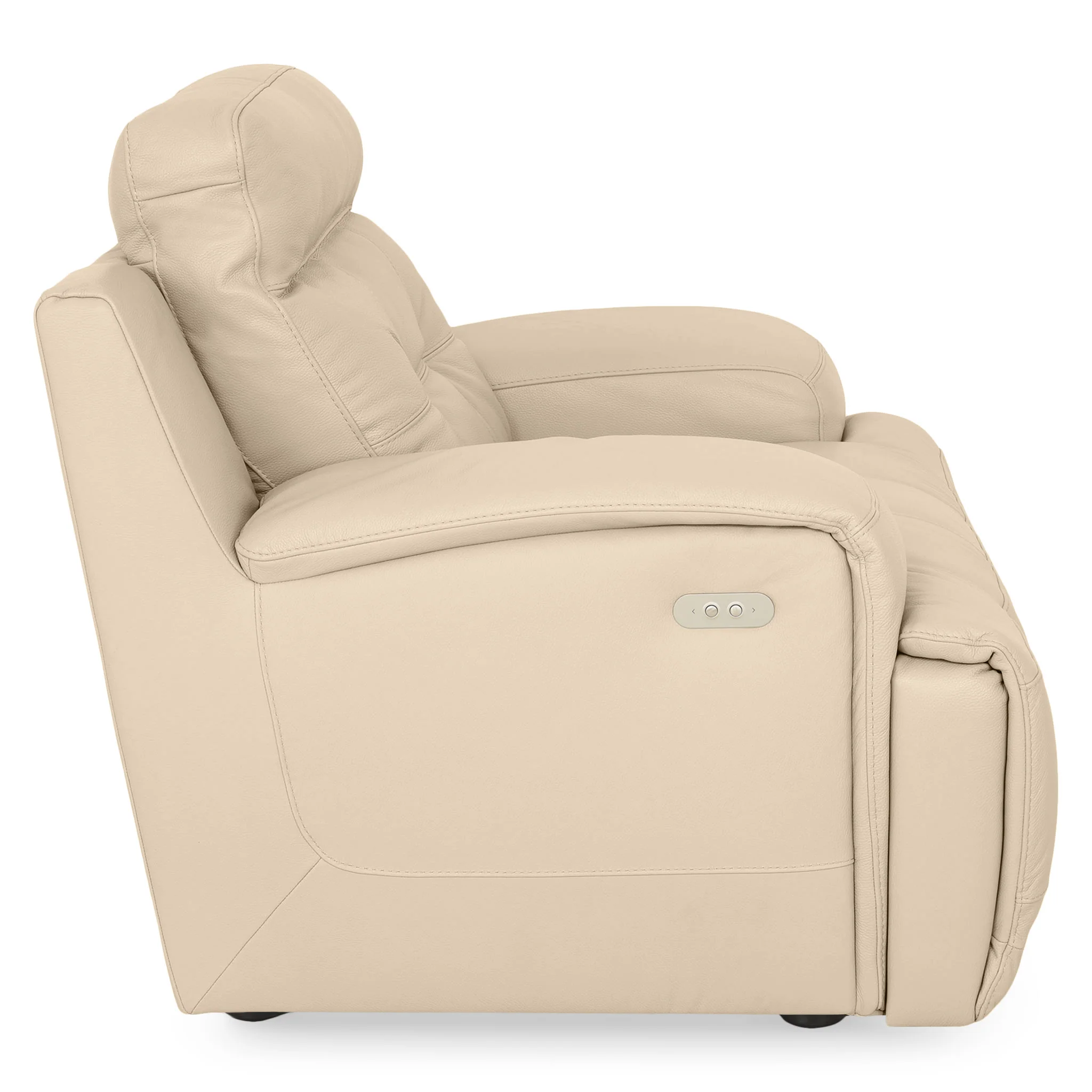 SANTIAGO Fotoliu cu recliner electric, piele - Image 46