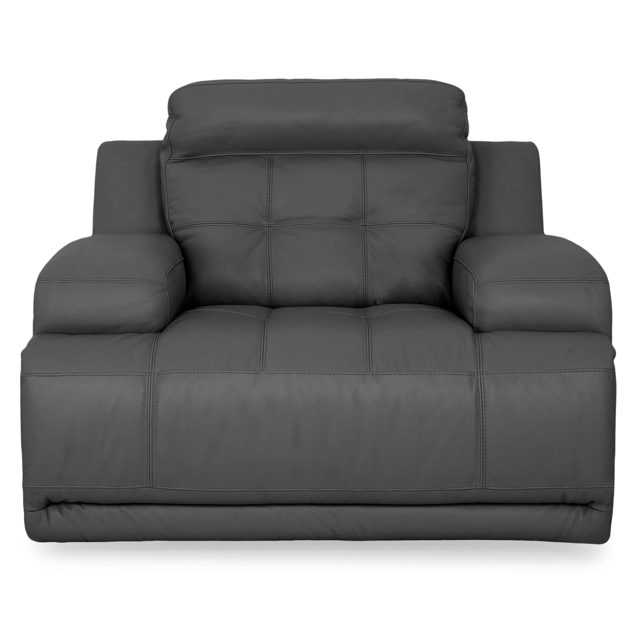 SANTIAGO Fotoliu cu recliner electric, piele - Image 61