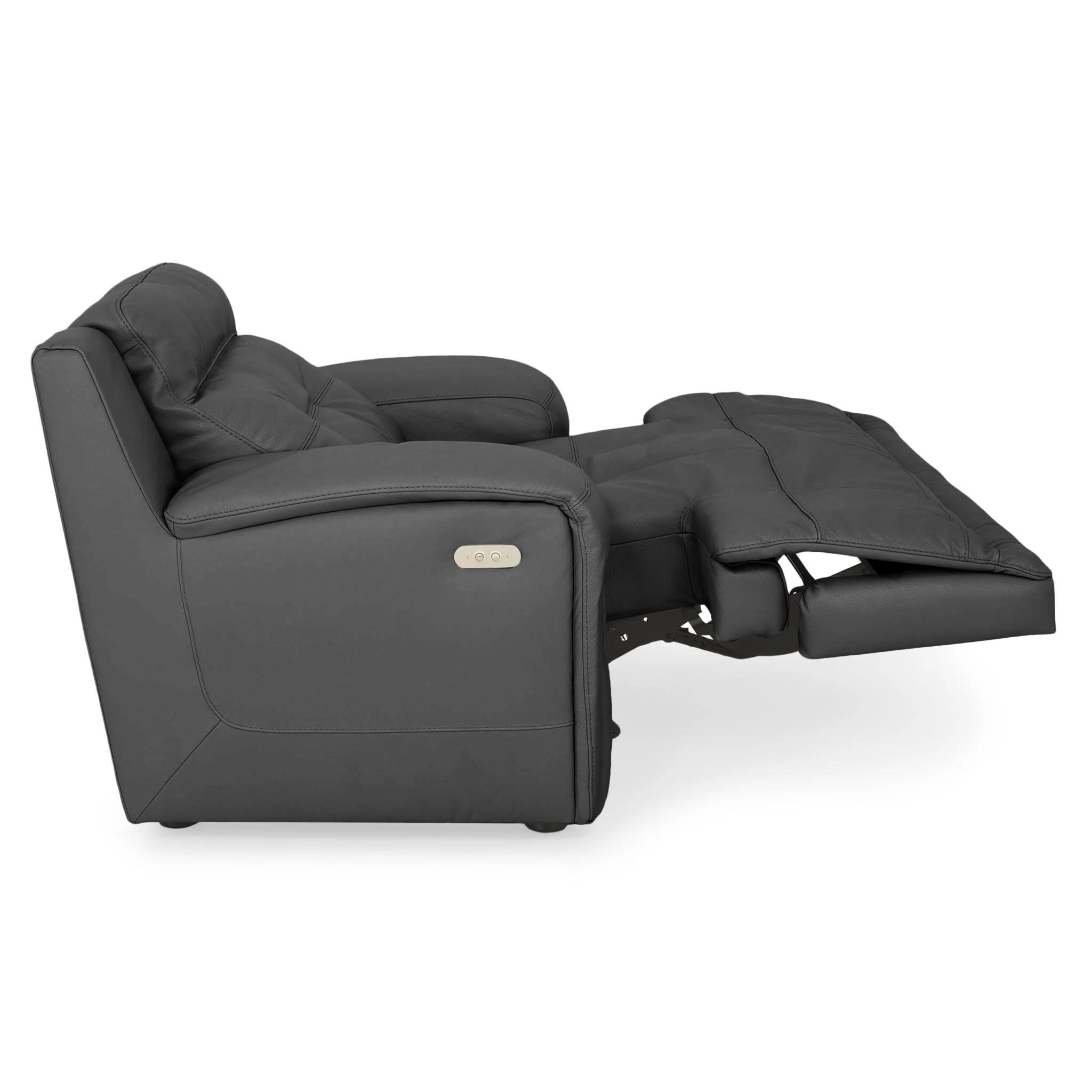 SANTIAGO Fotoliu cu recliner electric, piele - Image 65