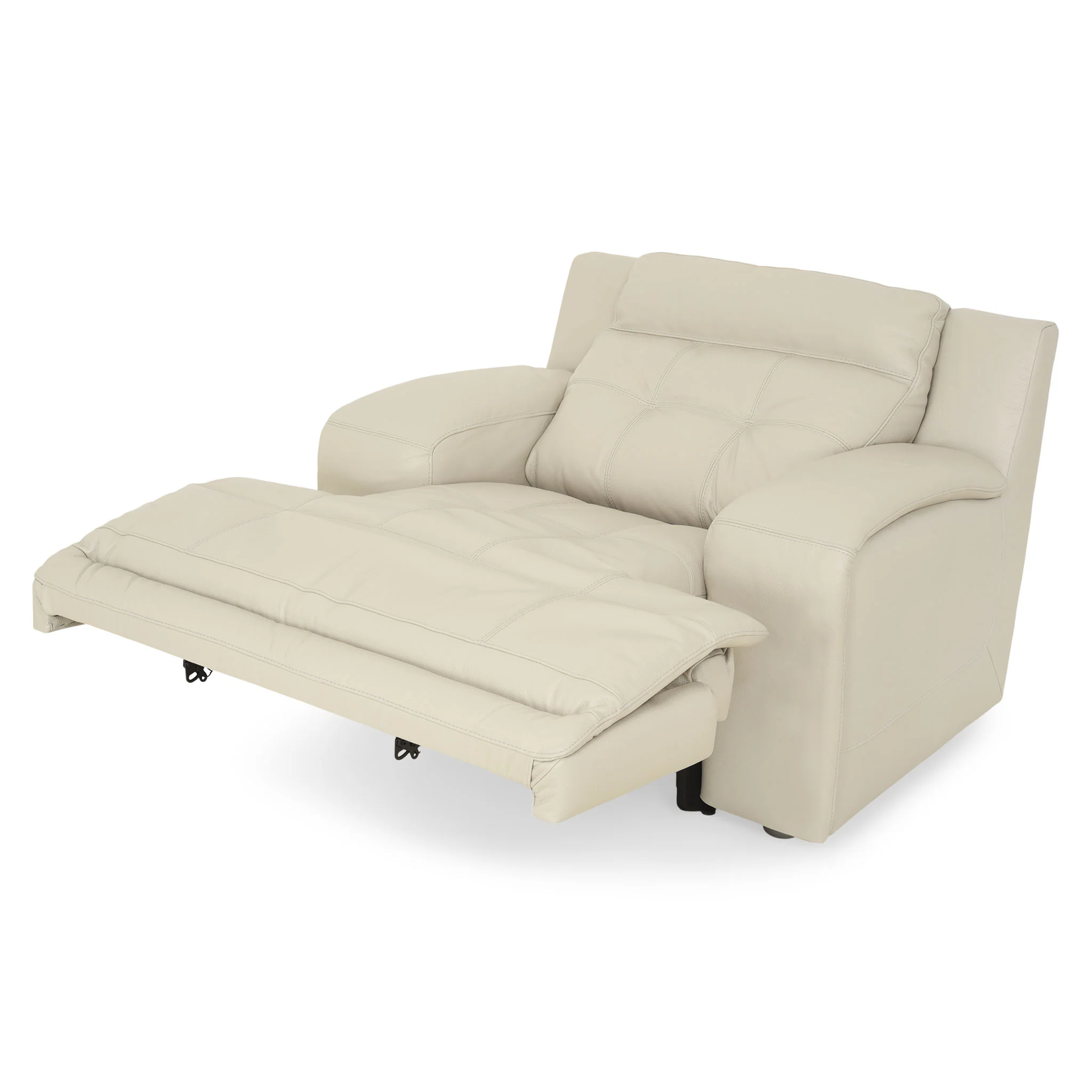 SANTIAGO Fotoliu cu recliner electric, piele - Image 7