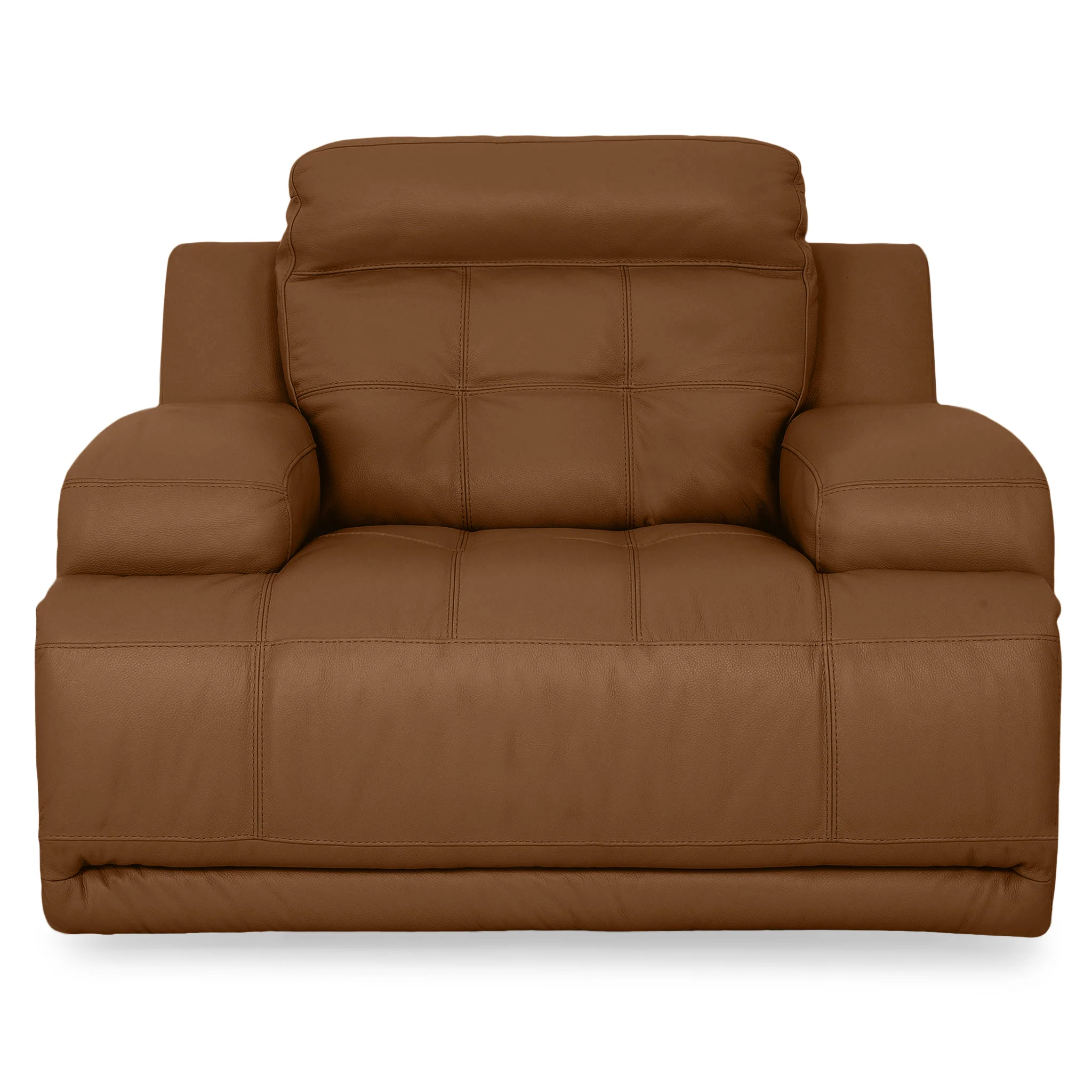 SANTIAGO Fotoliu cu recliner electric, piele - Image 70