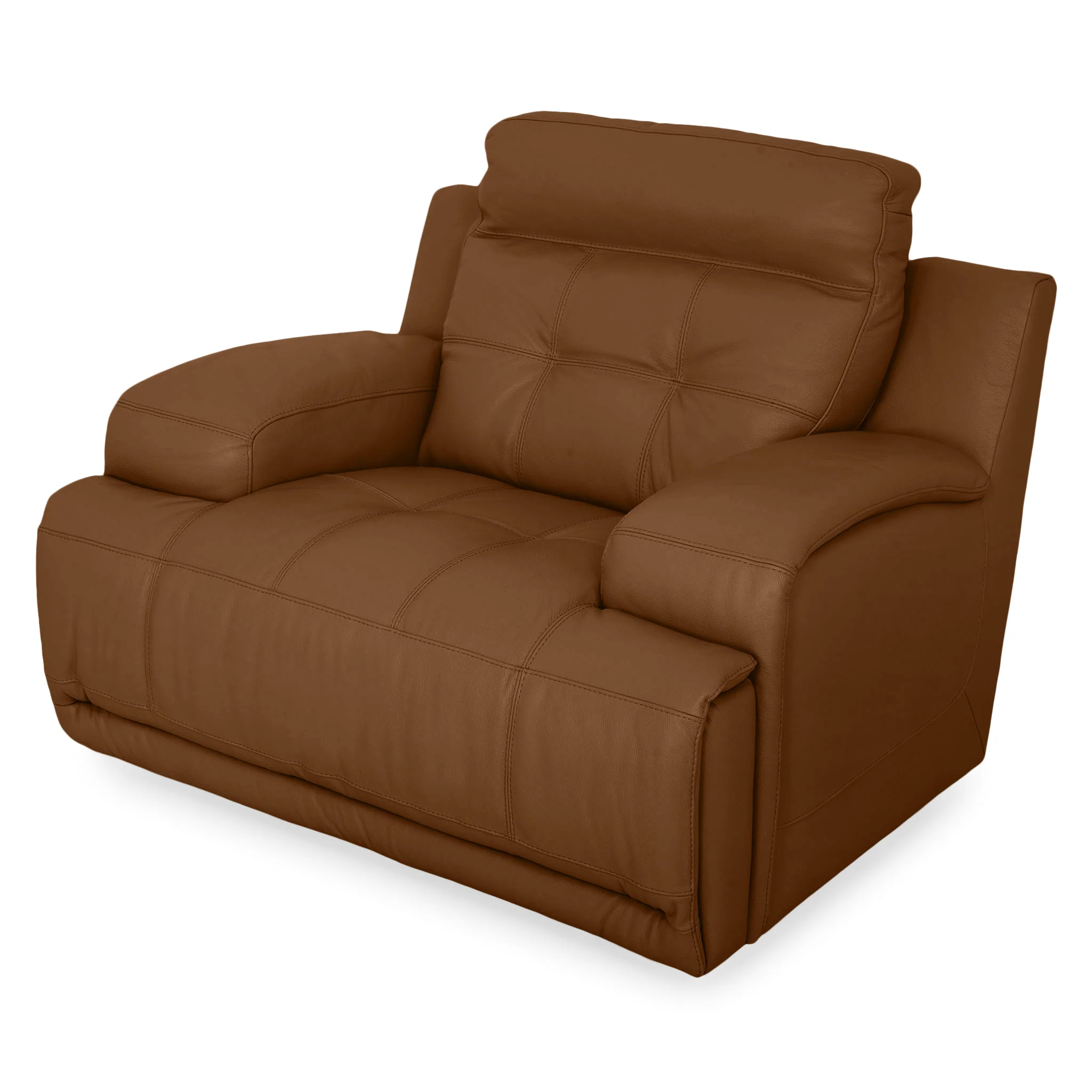 SANTIAGO Fotoliu cu recliner electric, piele - Image 71