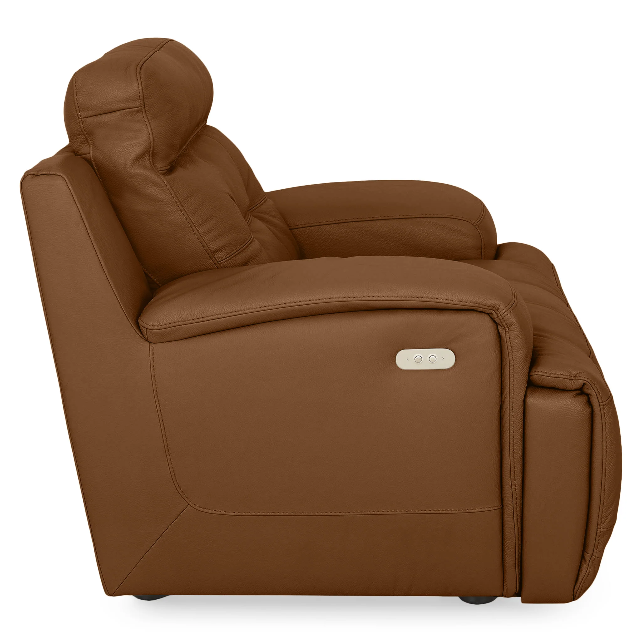 SANTIAGO Fotoliu cu recliner electric, piele - Image 73