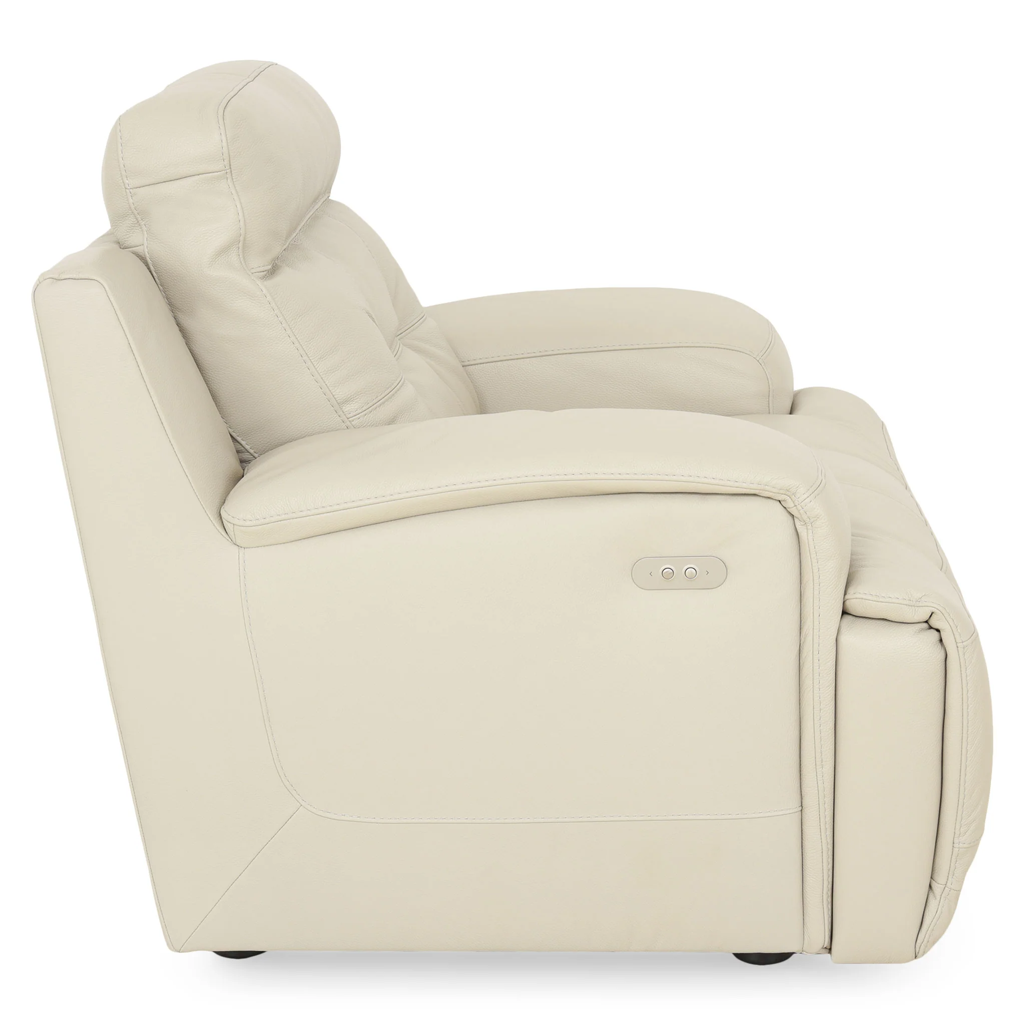 SANTIAGO Fotoliu cu recliner electric, piele - Image 8