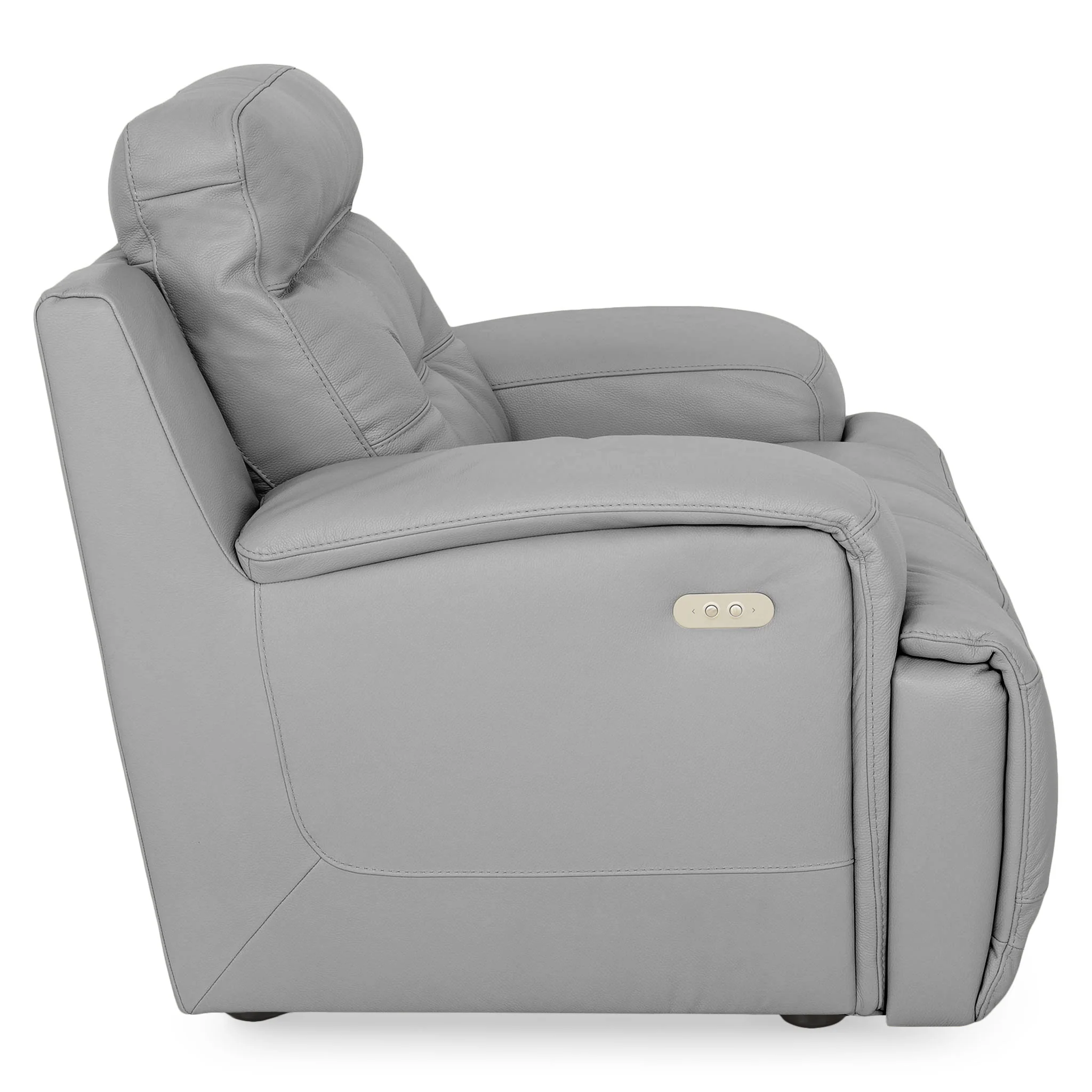 SANTIAGO Fotoliu cu recliner electric, piele - Image 82