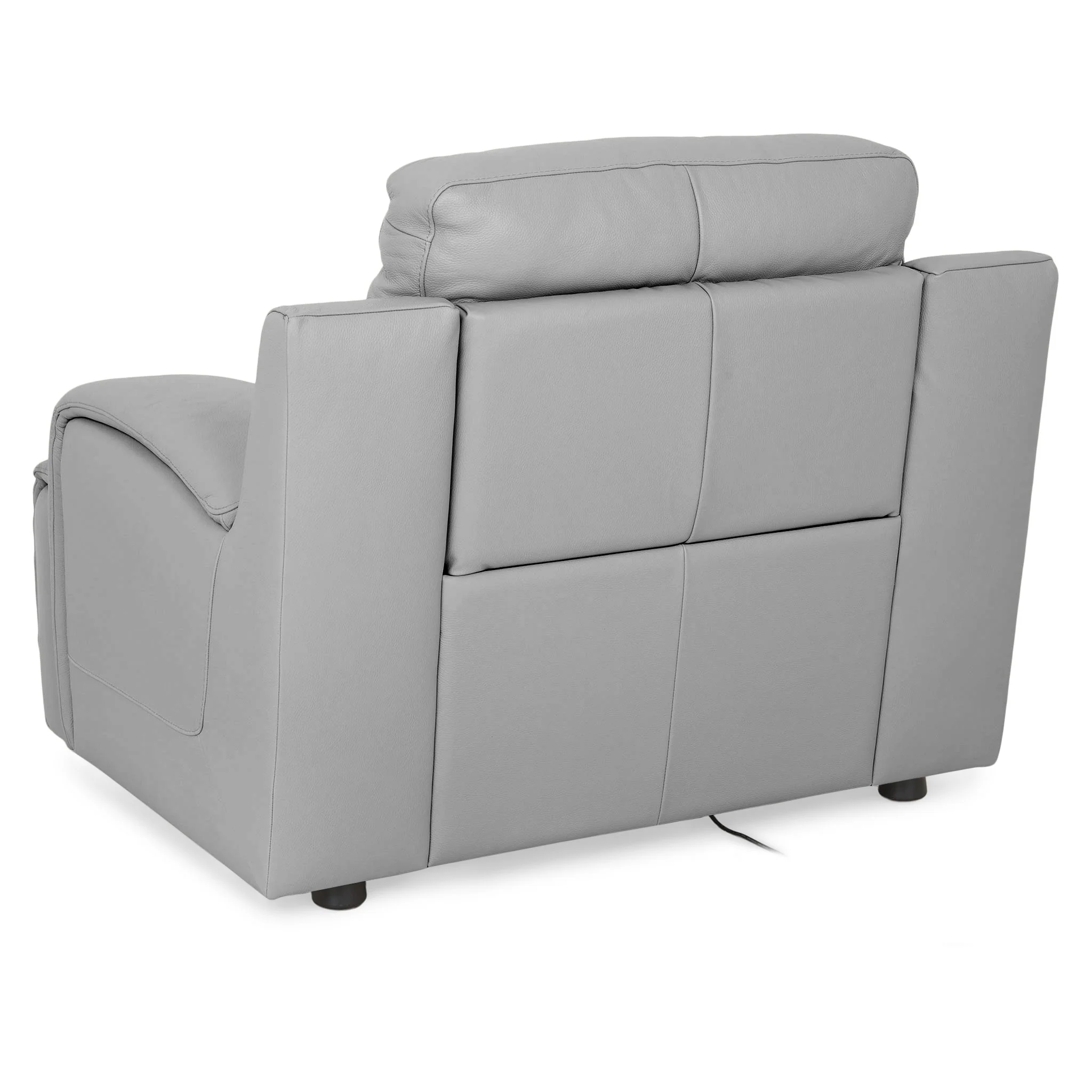 SANTIAGO Fotoliu cu recliner electric, piele - Image 84