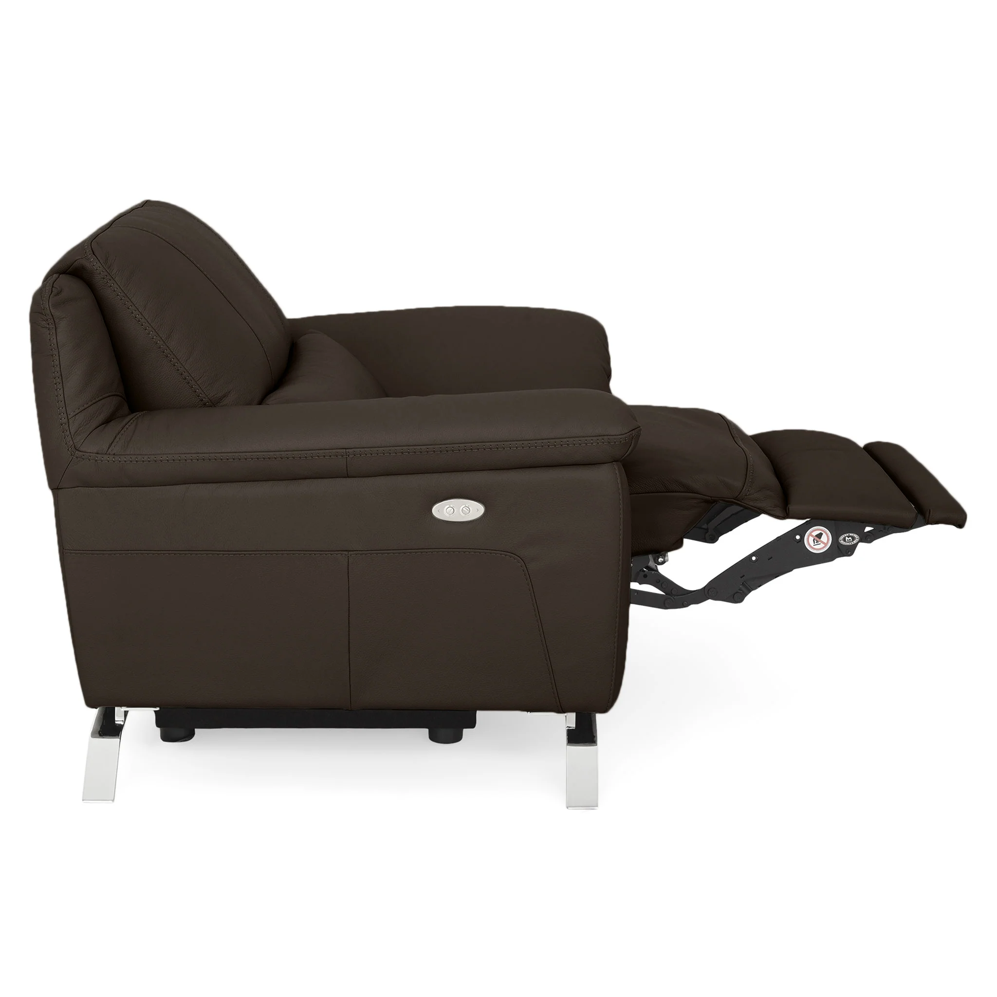 FINDLEY Fotoliu cu recliner electric, piele - Image 19