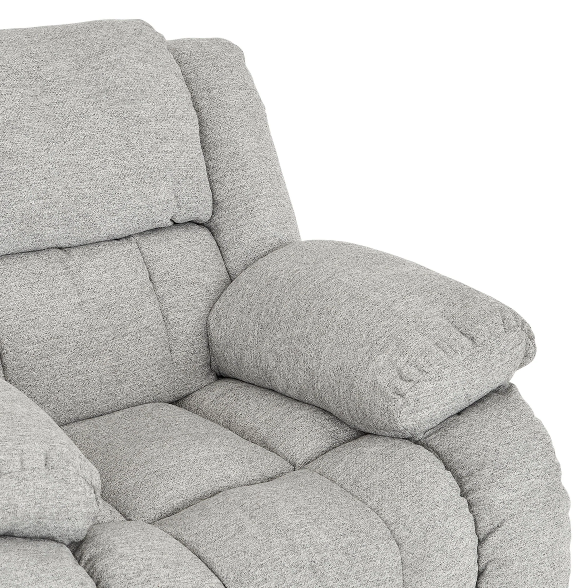 ILLINOIS Fotoliu, recliner manual și balans, stofă - Image 15