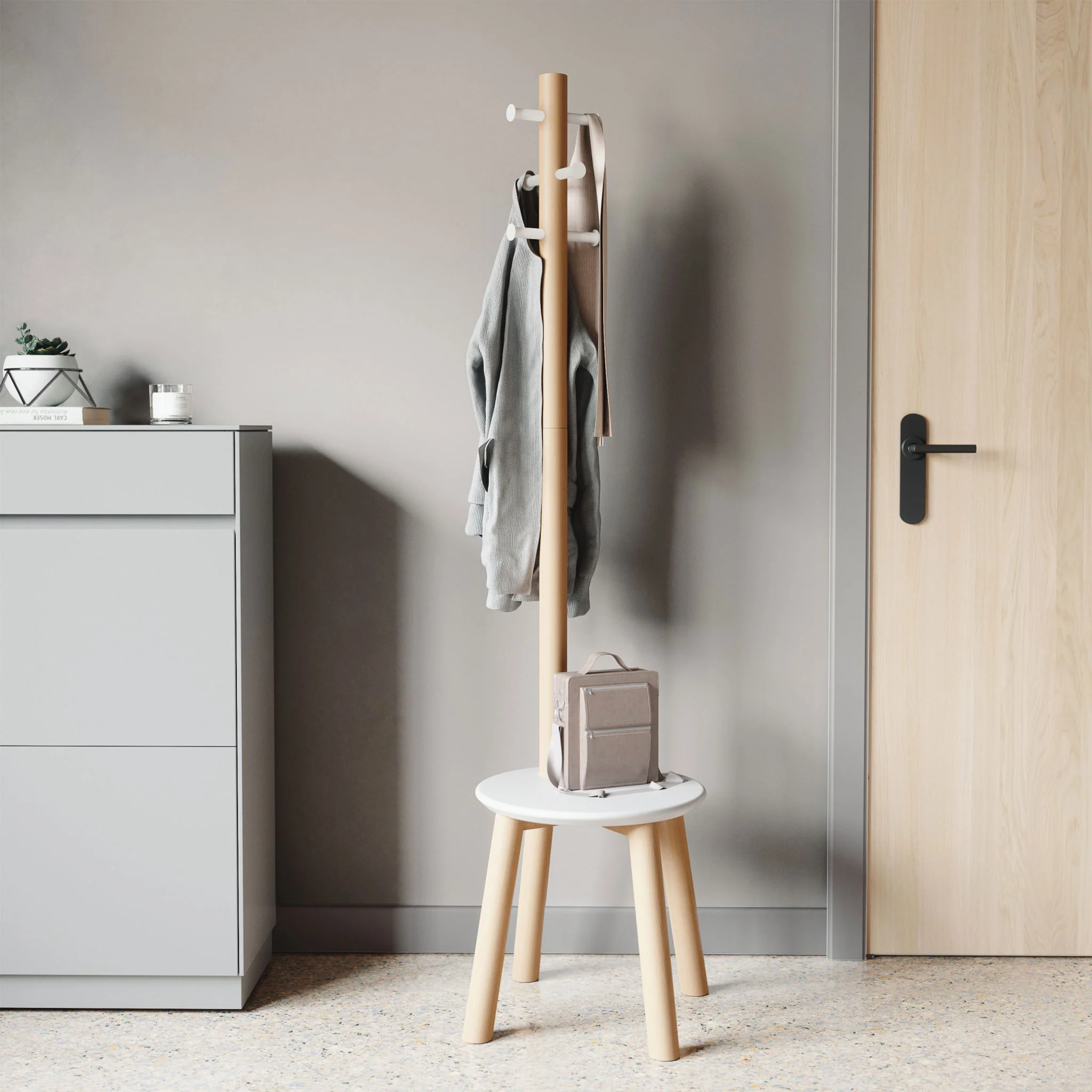 PILLAR Cuier cu taburet - Image 10