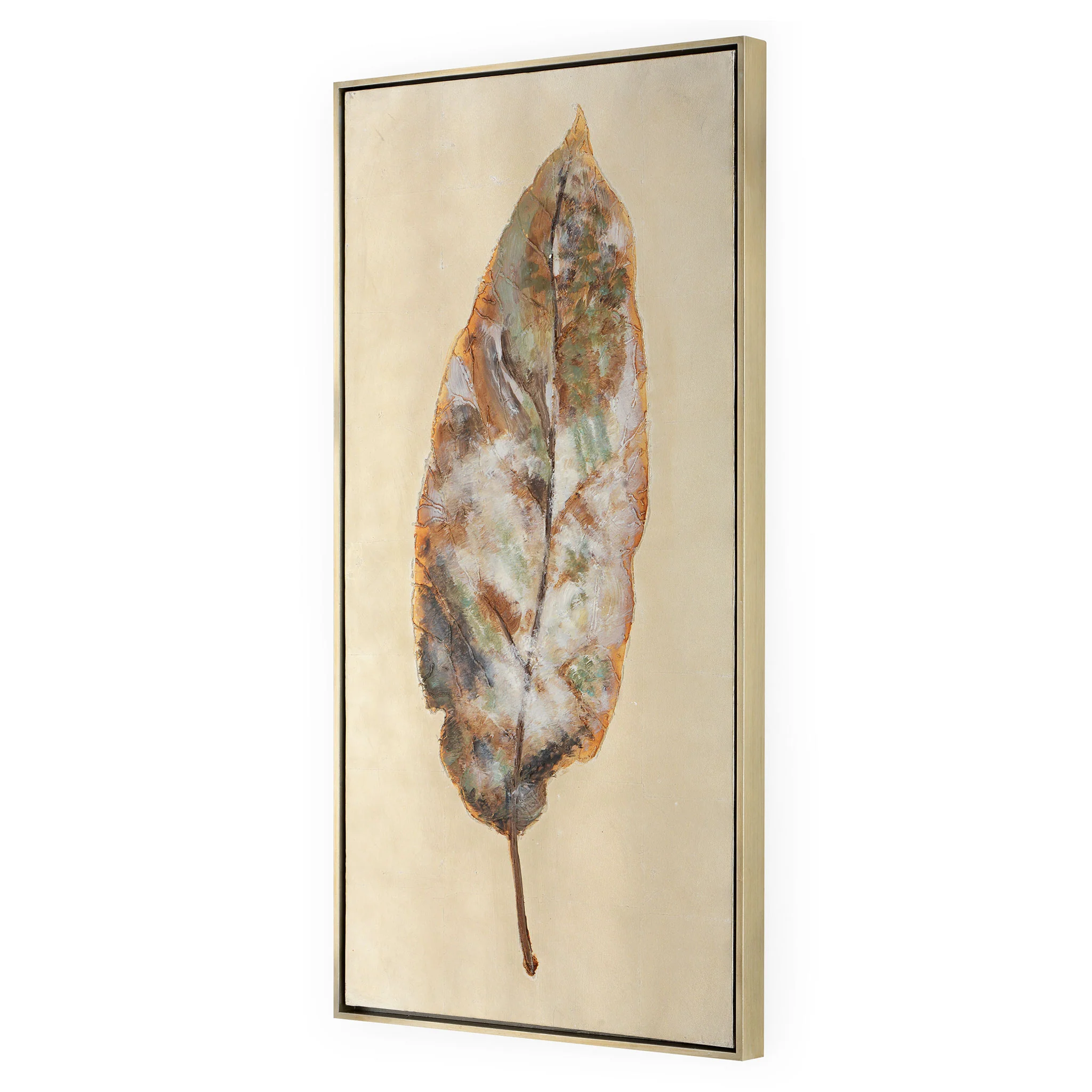 AUTUMN LEAF I Tablou canvas 53x104cm - Image 3