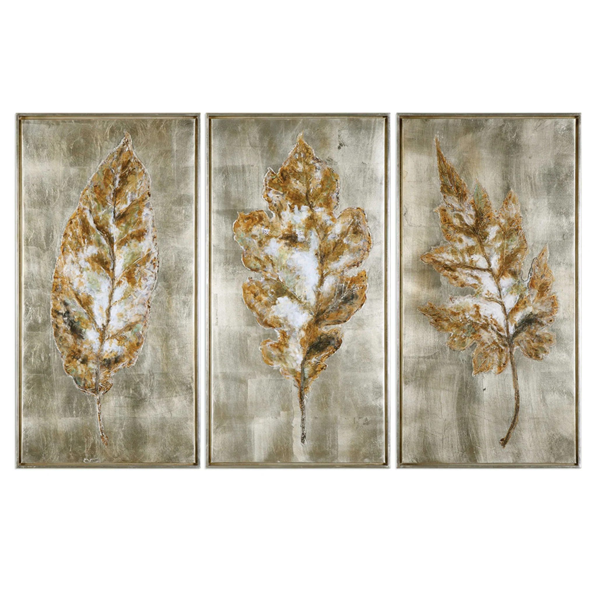 AUTUMN LEAF III Tablou canvas 53x104cm - Image 8