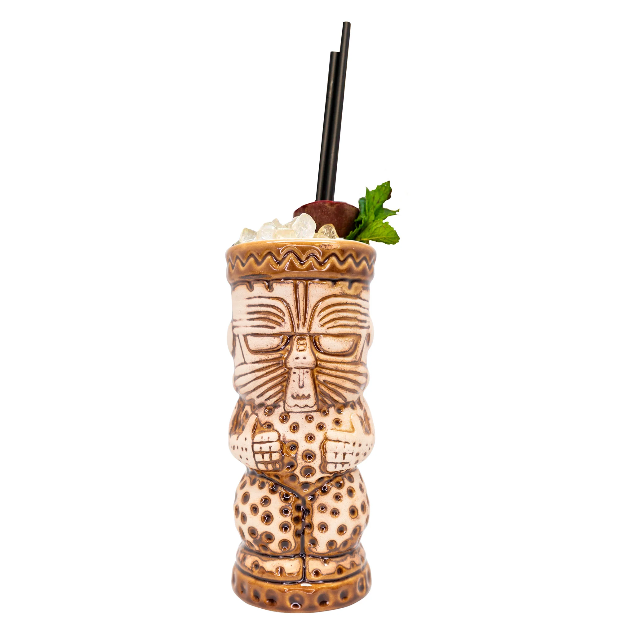 INCA Cană tiki, porțelan, 350ml - Image 3