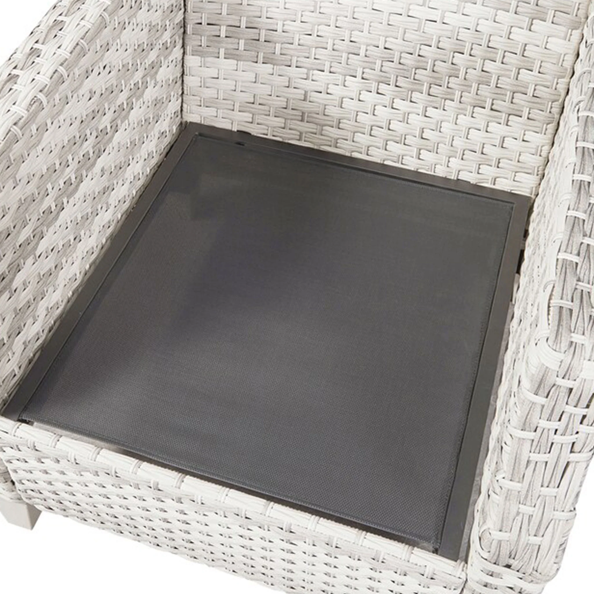 DERBY Set mobilier terasă/grădină, 2 fotolii, 2 taburete, canapea - Image 7