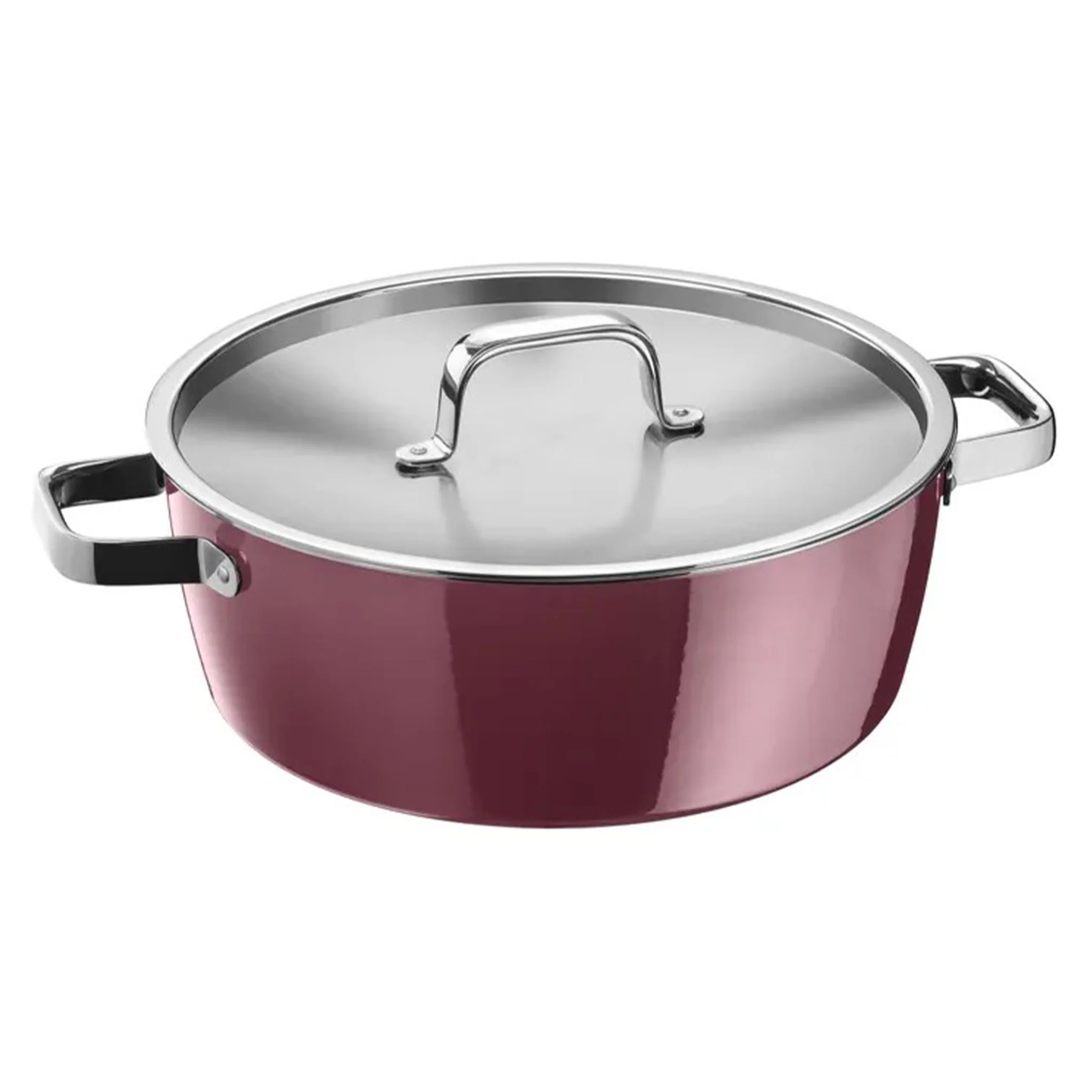 FUSIONTEC Oală cu capac, cromargan, D.28cm - Image 3