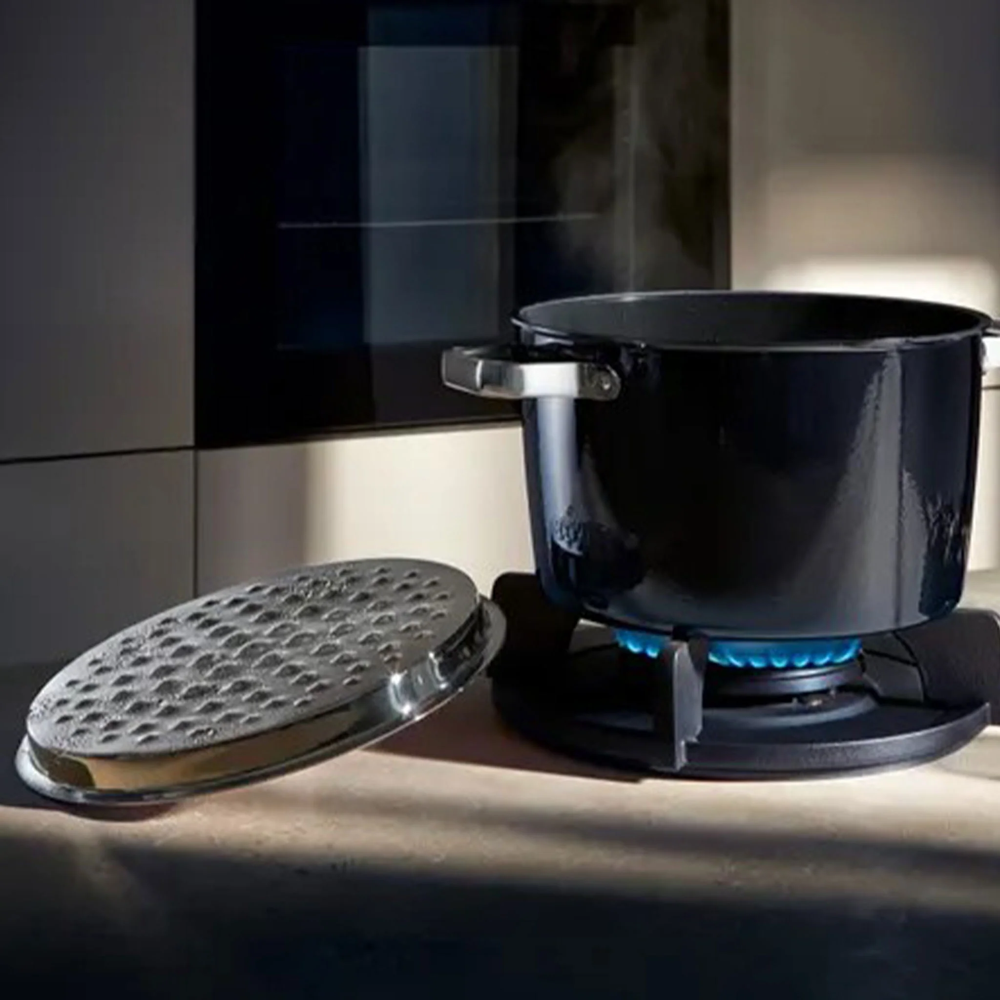 FUSIONTEC Oală cu capac, cromargan, D.28cm - Image 9