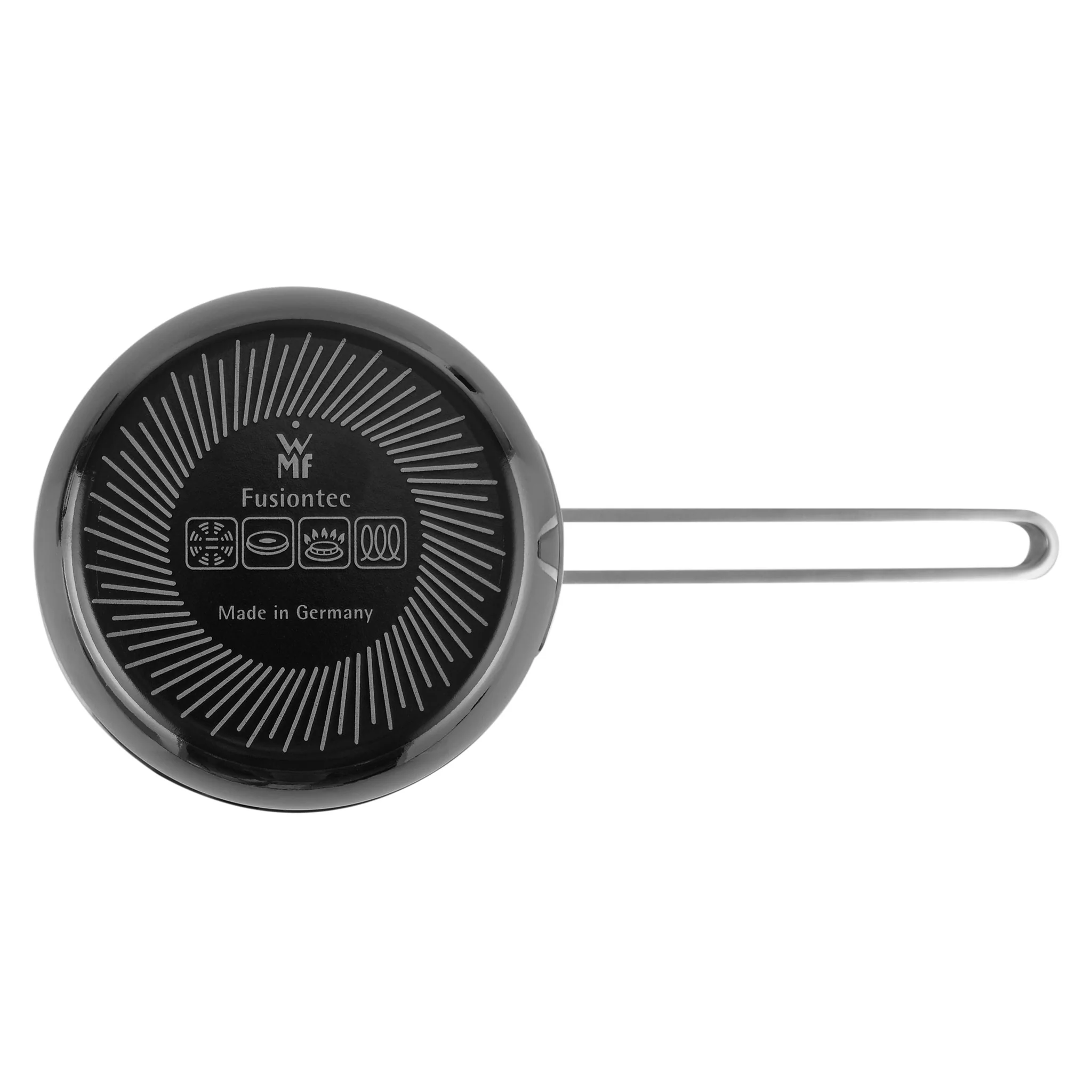 FUNCTIONAL Cratiță cu mâner și capac, cromargan, D.16cm - Image 3