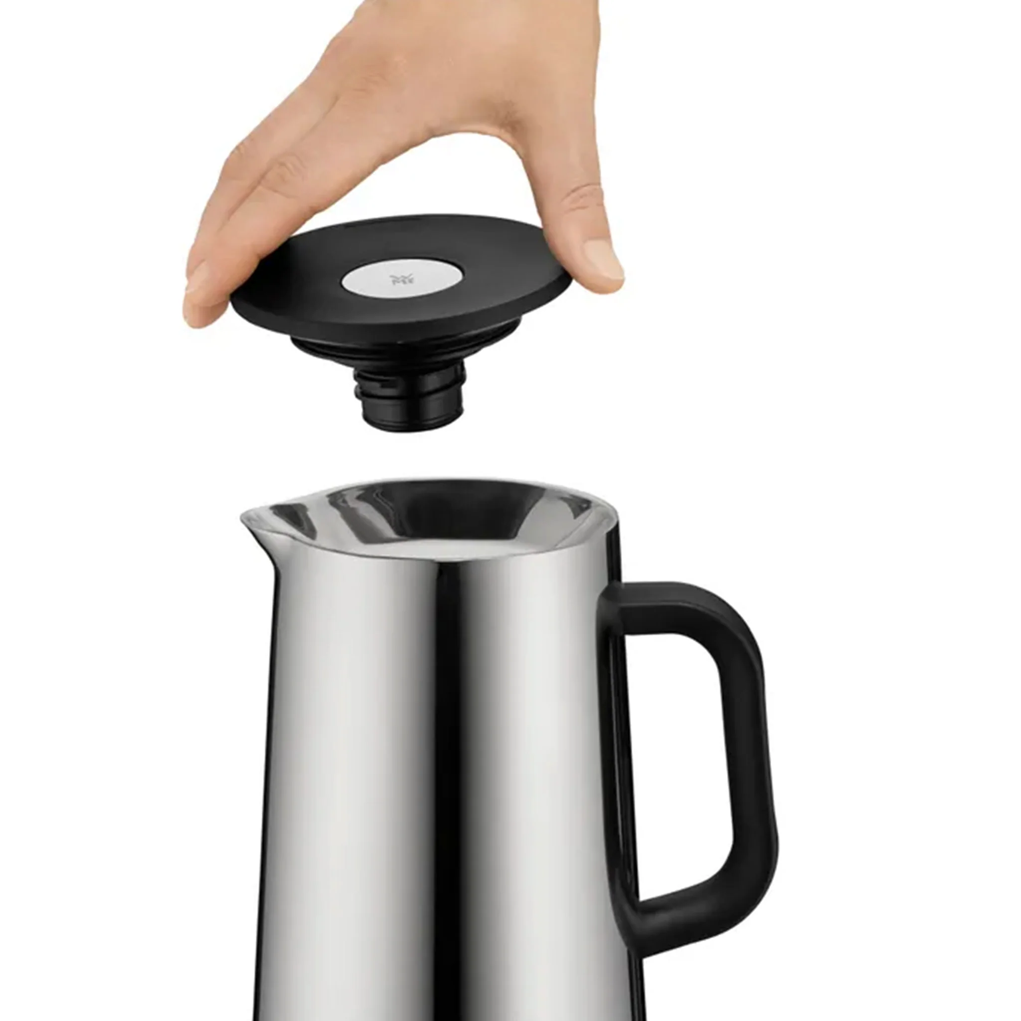 IMPULSE Termos cu infuzor, cromargan, 1L - Image 5
