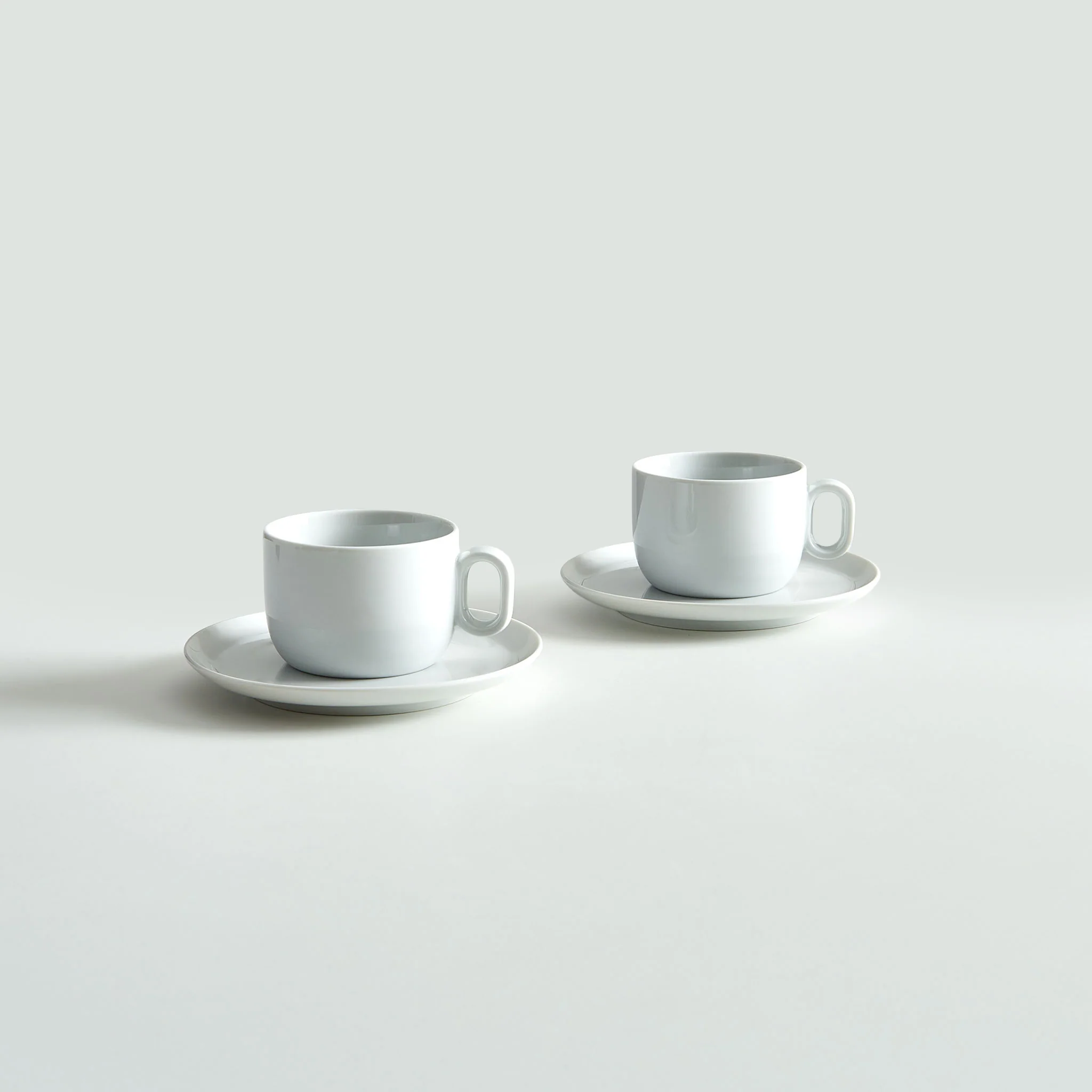 BARISTA CAPPUCCINO Set 2 cești cu farfurioară, poțelan, 160ml - Image 7