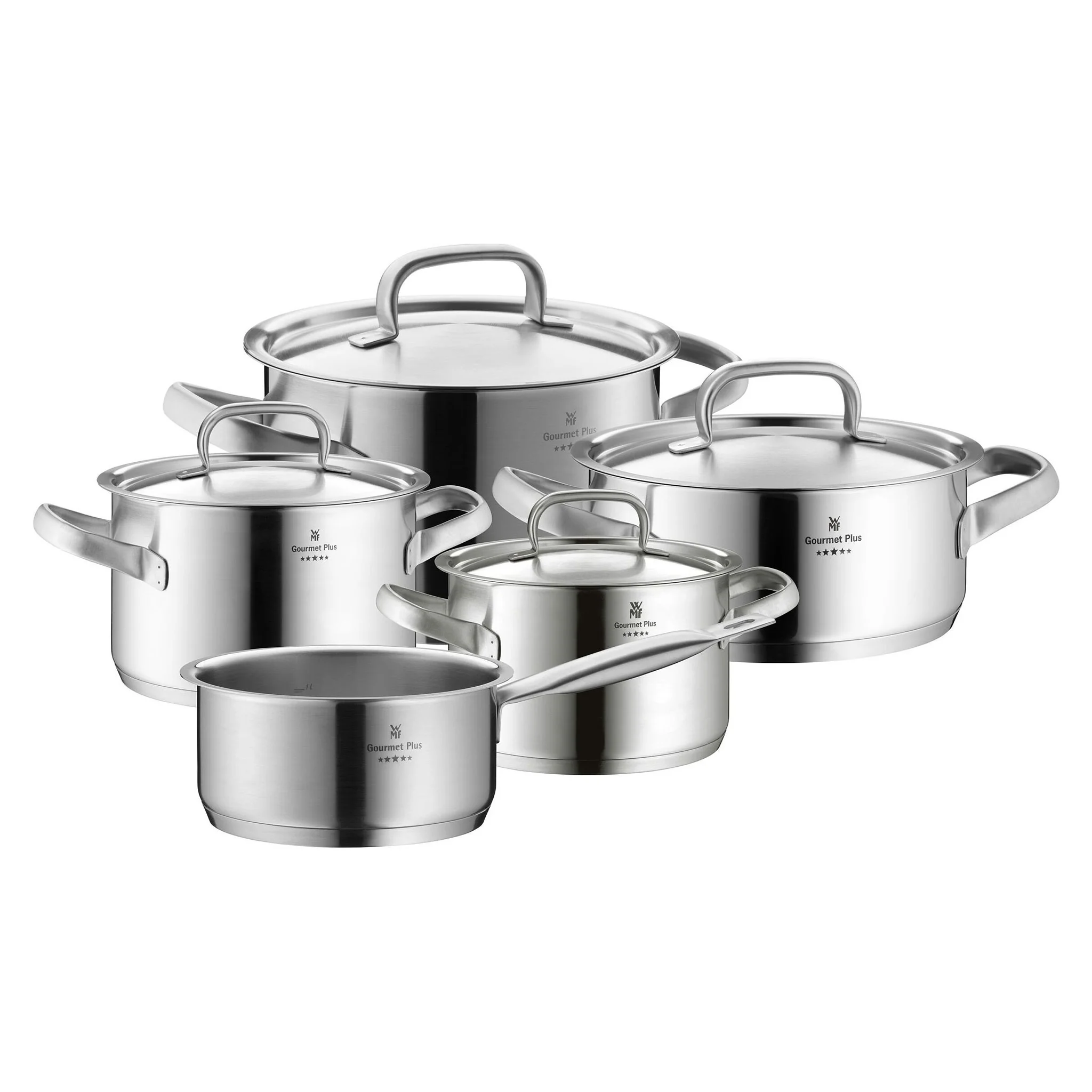 GOURMET PLUS Set 5 vase pentru gătit