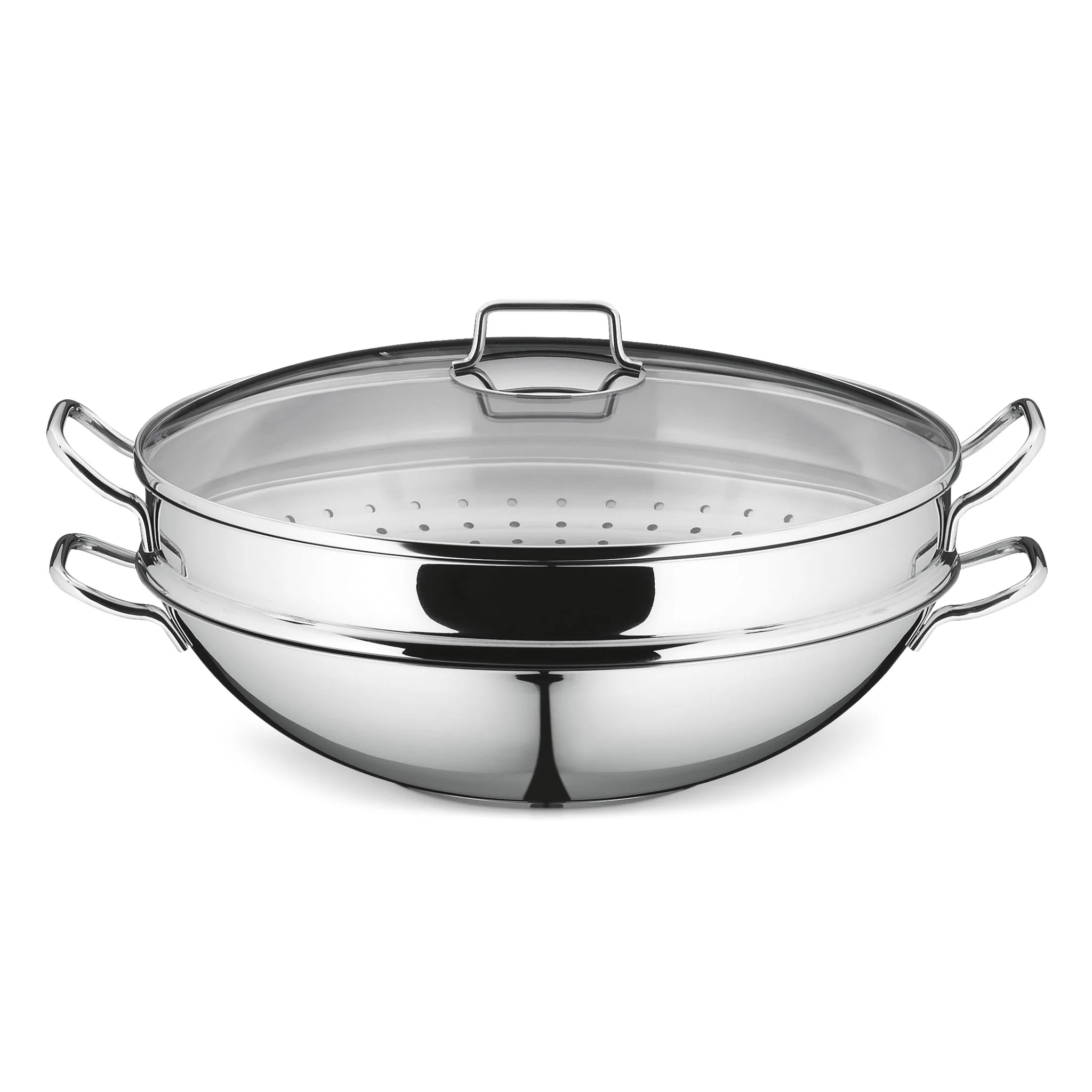 MACAO Set 4 piese wok, D.36cm