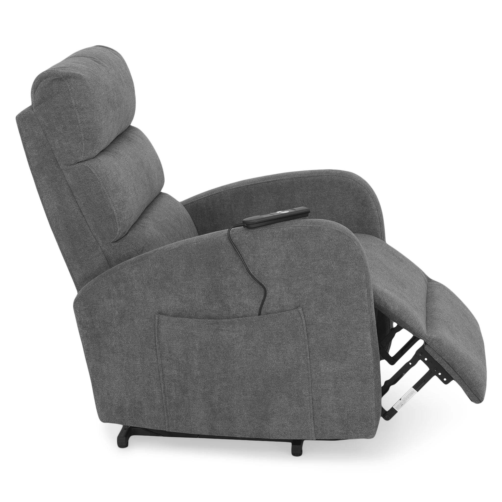 FULTON Fotoliu, lift și recliner electric, stofă - Image 12