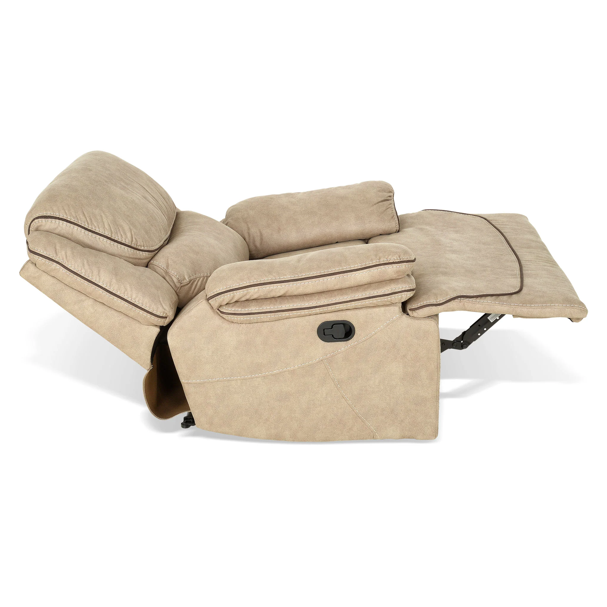 JAMISON Fotoliu cu recliner manual, stofă - Image 11